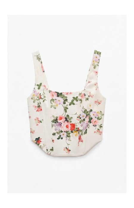 FLORAL PRINT ΣΥΝΟΛΟ BY LUMINA