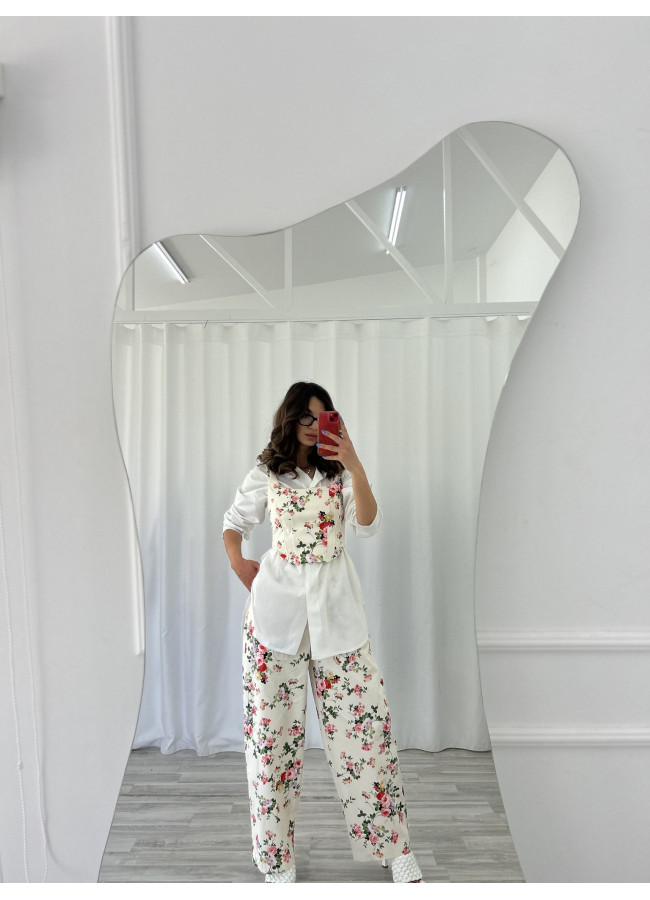 FLORAL PRINT ΣΥΝΟΛΟ BY LUMINA