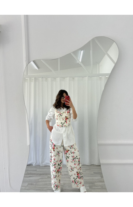FLORAL PRINT ΣΥΝΟΛΟ BY LUMINA