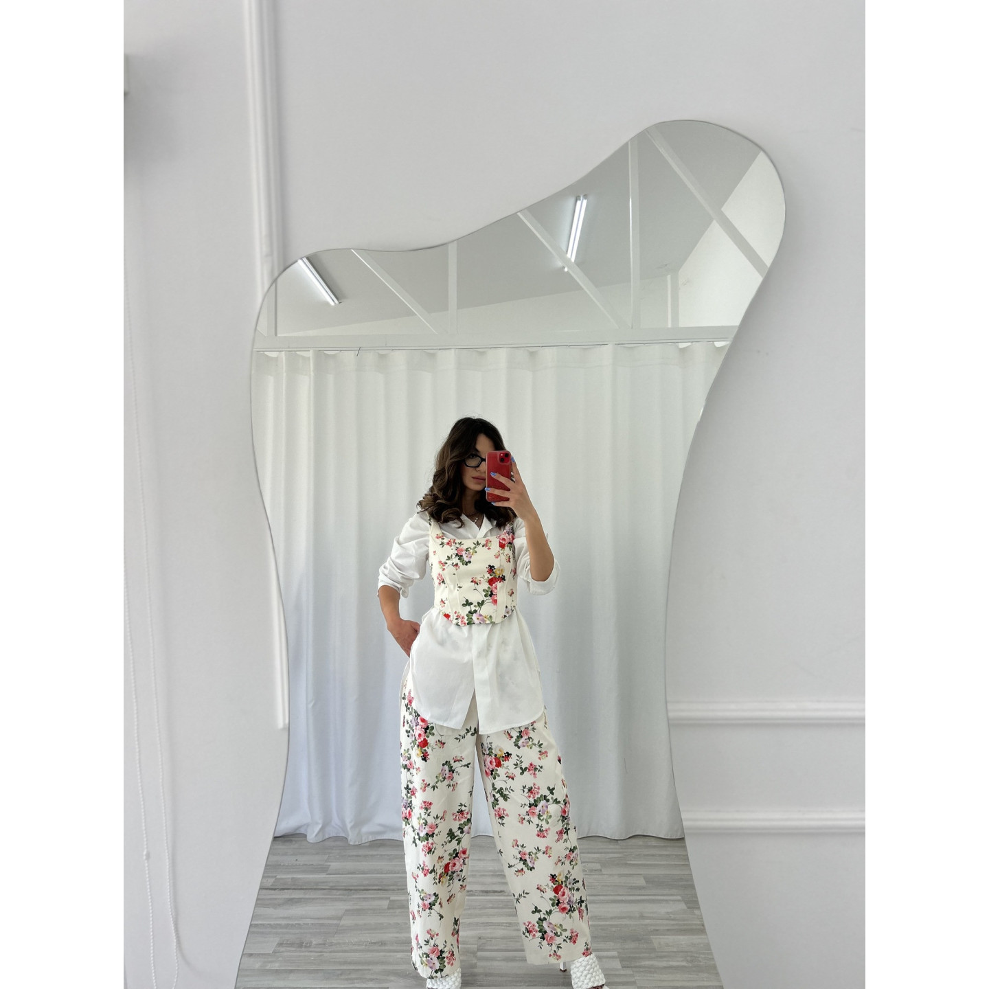 FLORAL PRINT ΣΥΝΟΛΟ BY LUMINA