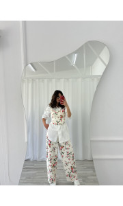 FLORAL PRINT ΣΥΝΟΛΟ BY LUMINA