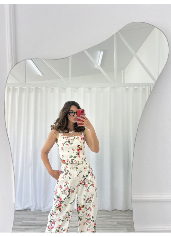 FLORAL PRINT ΣΥΝΟΛΟ BY LUMINA