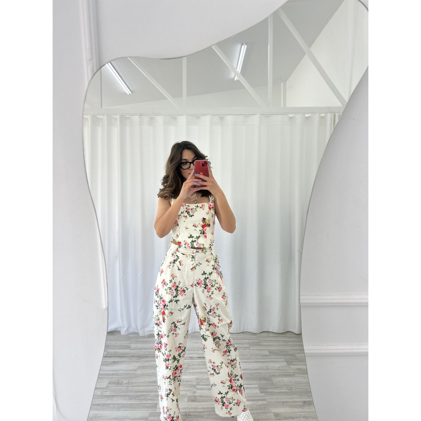FLORAL PRINT ΣΥΝΟΛΟ BY LUMINA