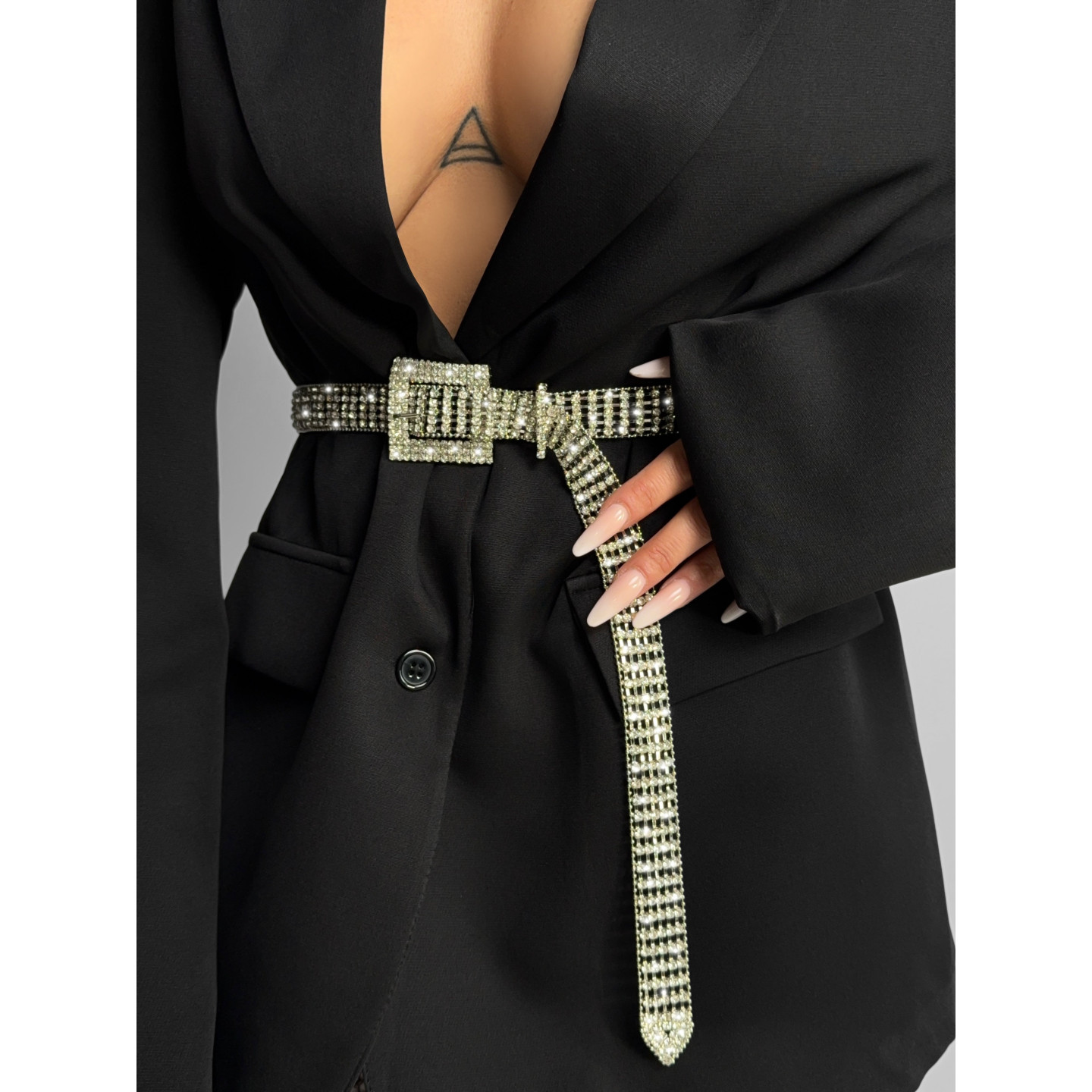 NORA STRASS SQUARE BELT