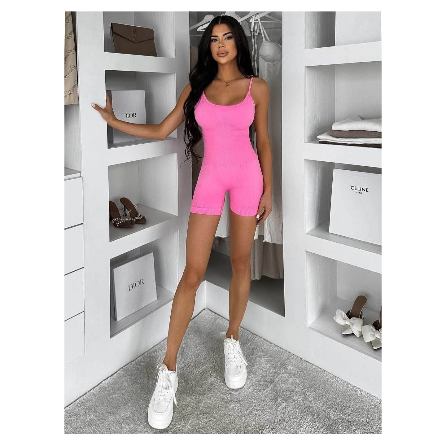 FUCHSIA JUMPSUIT - SPORFLEX