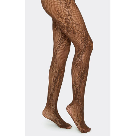 ACE BROWN LACE TIGHTS